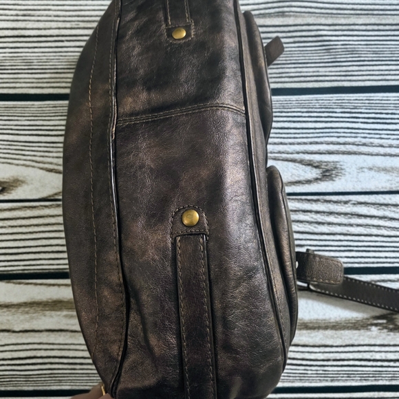 Coach Legacy GARCIA Top Handle Bronze Vecchetta Leather - Picture 4 of 7